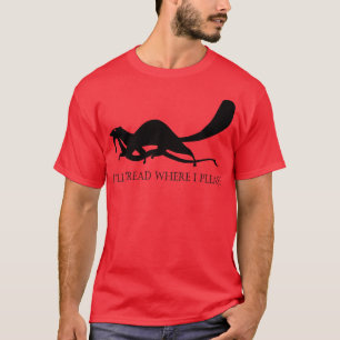 Ill Treppe, wo ich bitte Button leuchten lassen T-Shirt