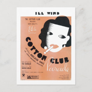 Ill Wind Cotton Club Parade Vintages Songbook Cove Postkarte