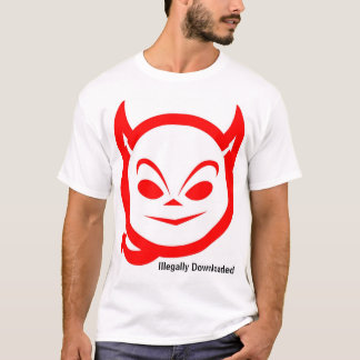 Illegal herunterladen T-Shirt