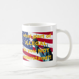 Illegale alien-Tasse Kaffeetasse