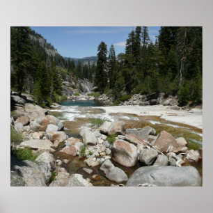 Illilouette Creek im Yosemite National Park Poster