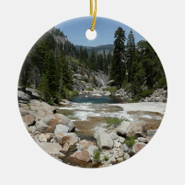 Illilouette Creek - Yosemite-Nationalpark Keramik Ornament (Vorne)