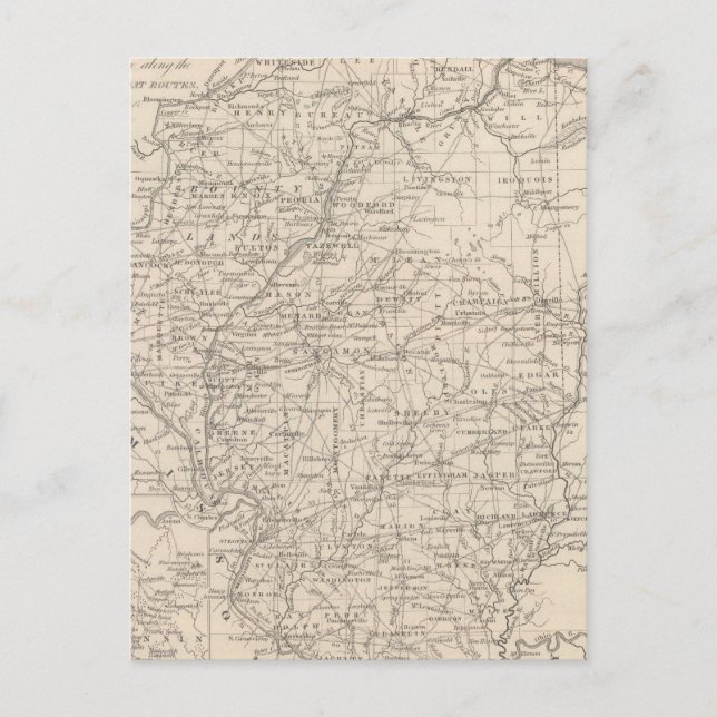 Illinois 12 postkarte (Vorderseite)