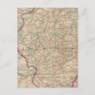 Illinois 2 postkarte