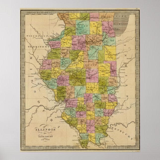 Illinois 4 poster (Vorne)