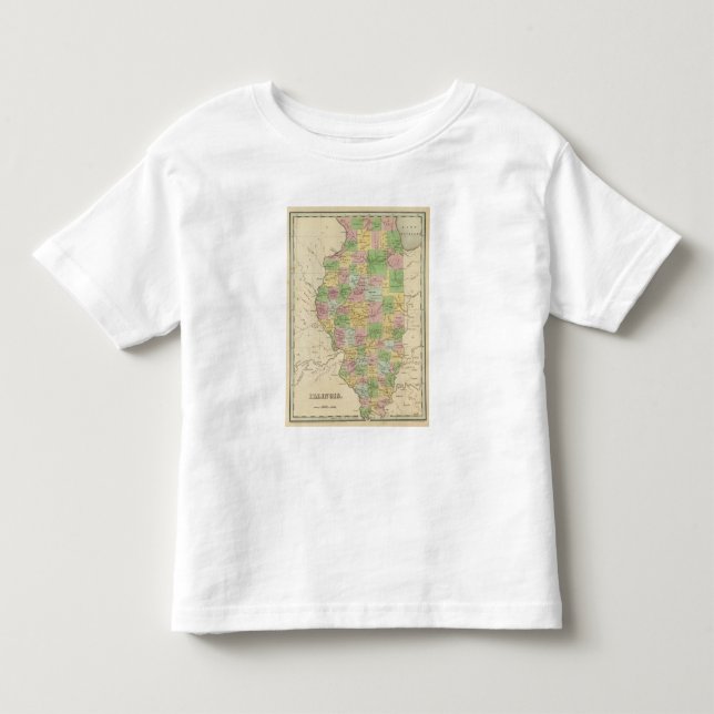 Illinois 6 kleinkind t-shirt (Vorderseite)