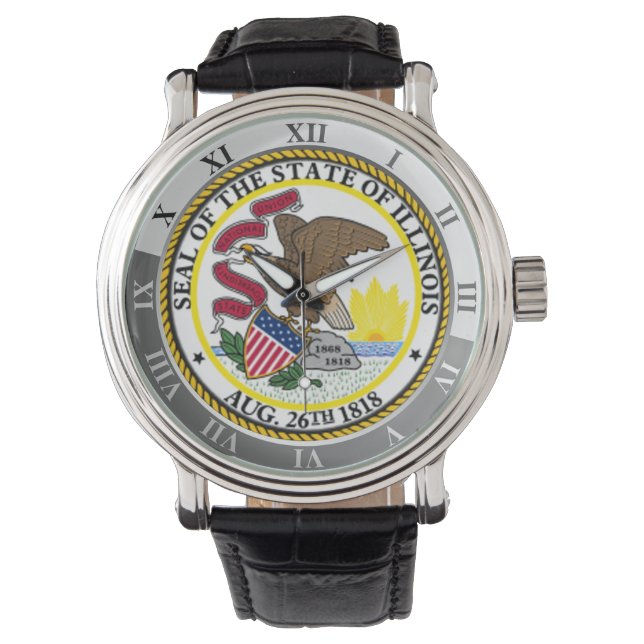 Illinois Armbanduhr (Vorderseite)