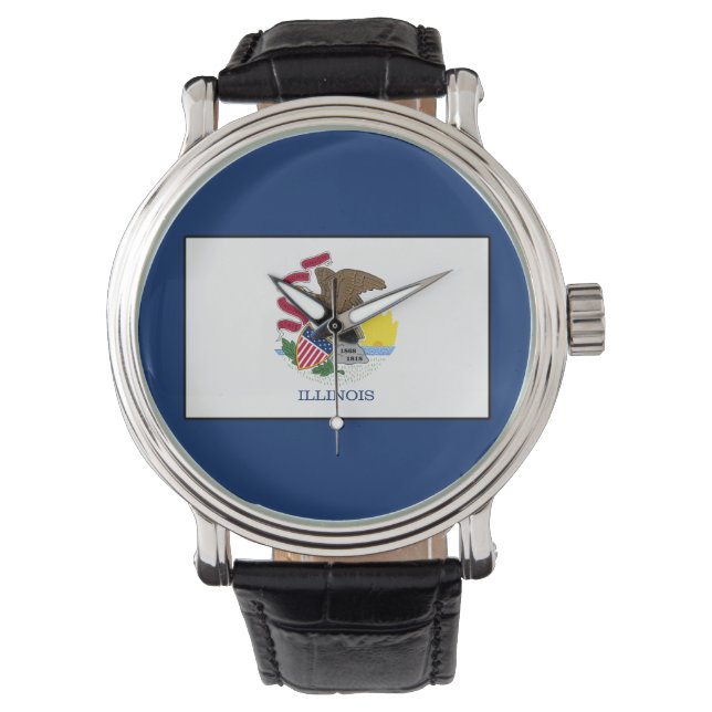 Illinois Armbanduhr (Vorderseite)