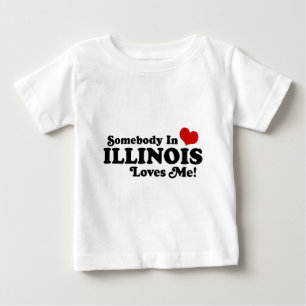 ILLINOIS BABY T-SHIRT