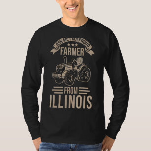 Illinois Bauer Prix I bin ein stolzer Bauer von Il T-Shirt