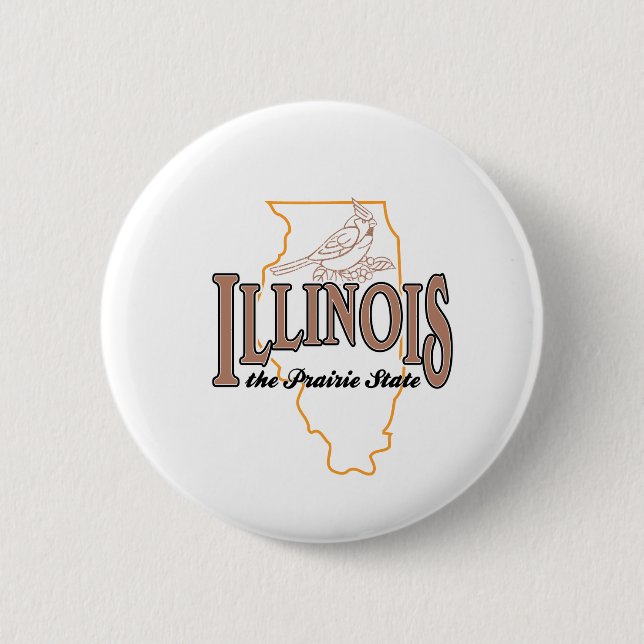 Illinois Button (Vorderseite)