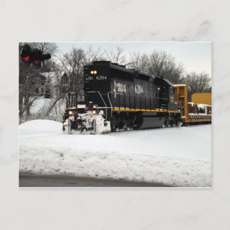 Illinois Central 6204 Postkarte