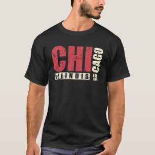 Illinois Chicago USA Staat T-Shirt