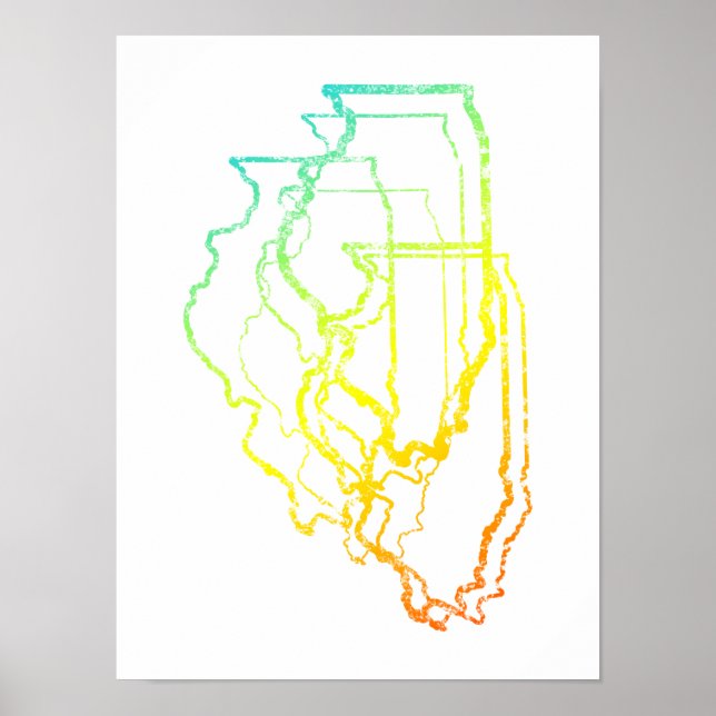 Illinois Chillout Poster (Vorne)