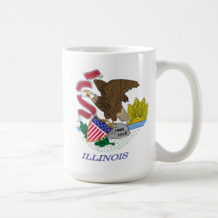 Illinois Flag Tasse