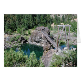 Illinois-Fluss-Fußgängerbrücke