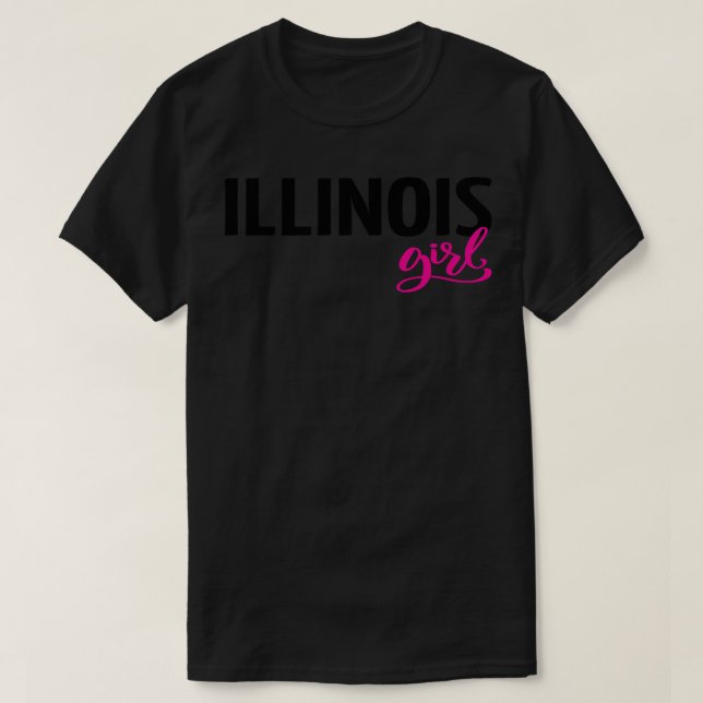 Illinois Girl T-Shirt (Design vorne)