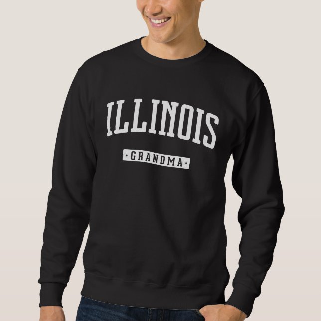 Illinois Grandma Vintage Sweatshirt (Vorderseite)