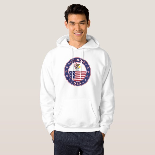 Illinois Hoodie (Vorne ganz)