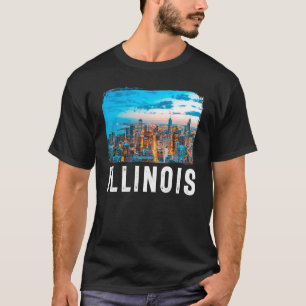Illinois Illinois Touris Illinois Vacation T-Shirt