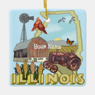 Illinois Keramikornament