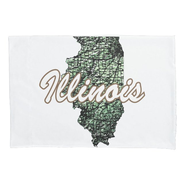 Illinois Kissenbezug (Vorderseite)