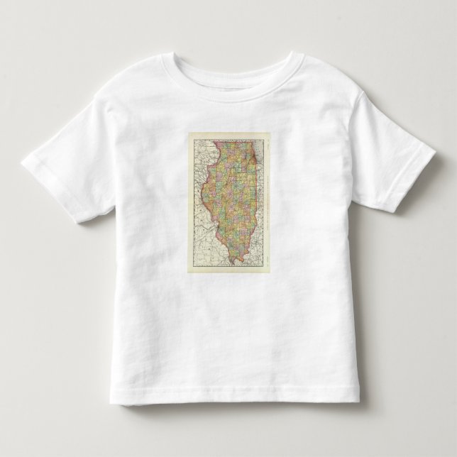 Illinois Kleinkind T-shirt (Vorderseite)
