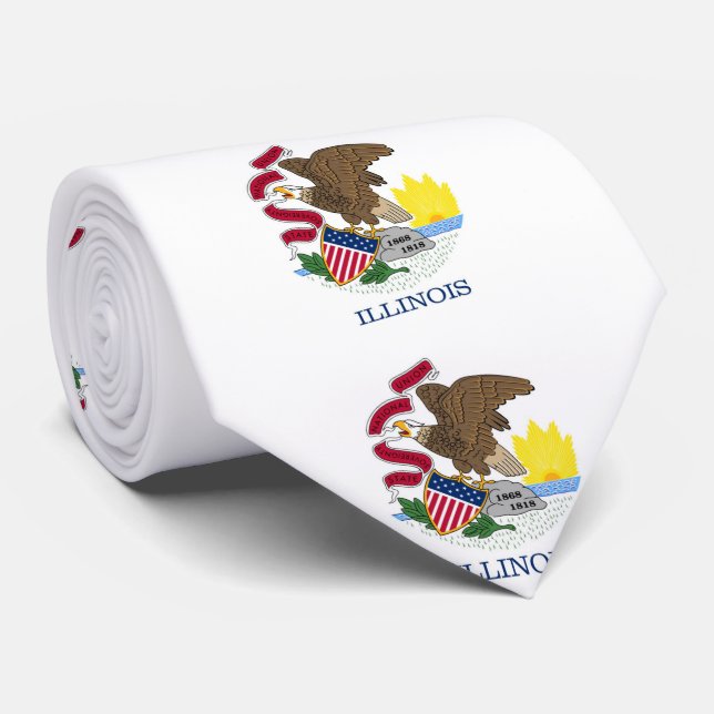 Illinois Krawatte (Gerollt)