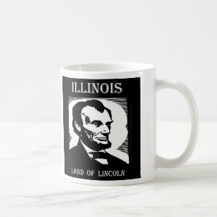 Illinois-Land von Lincoln Tasse