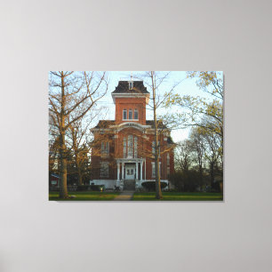 Illinois lebt leinwanddruck