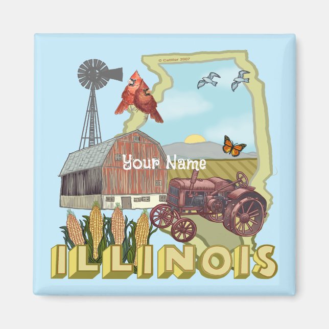 Illinois Magnet (Vorne)