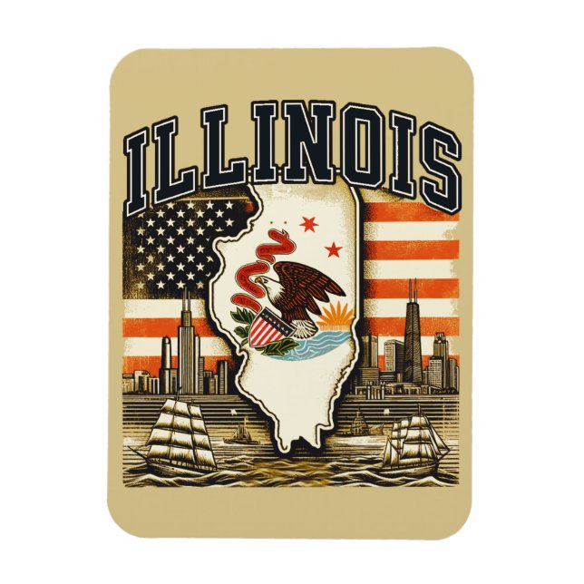 Illinois Magnet (Vertikal)