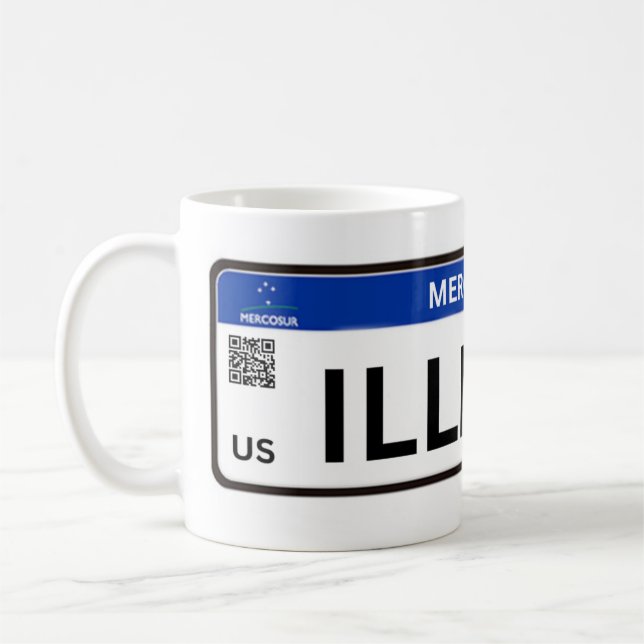 Illinois Mercosur Kaffeetasse (Links)