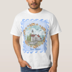 Illinois Muscheln Lighthouse T - Shirt