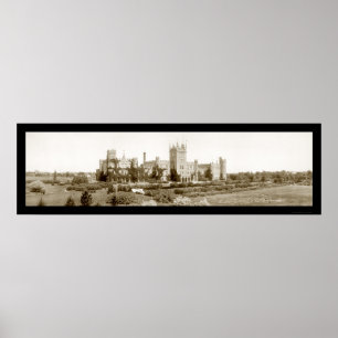 Illinois Normal School Foto 1914 Poster