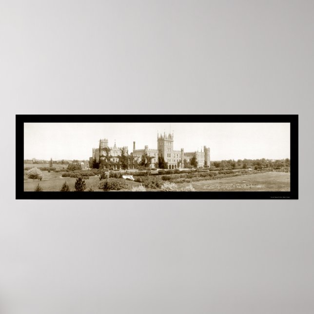 Illinois Normal School Foto 1914 Poster (Vorne)