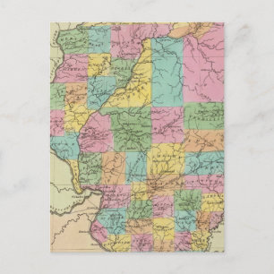 Illinois Postkarte