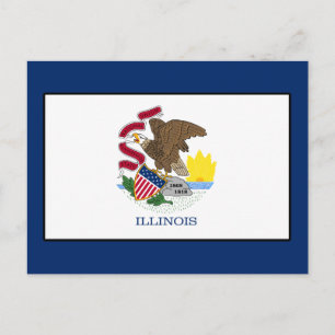 Illinois Postkarte