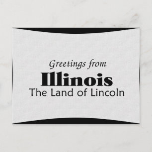 Illinois Postkarte