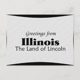 Illinois Postkarte