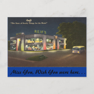 Illinois, Reif's Home Store Postkarte
