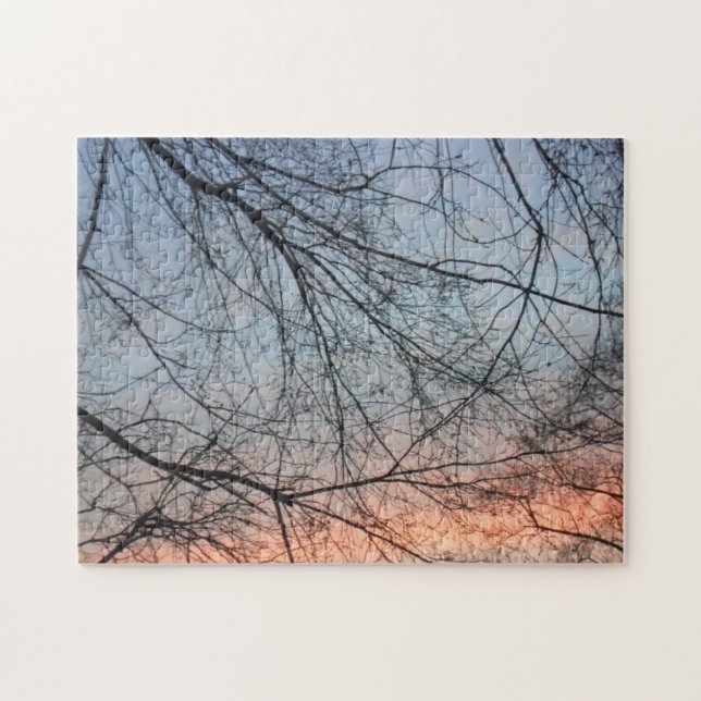 Illinois Sonnenuntergang Puzzle (Horizontal)