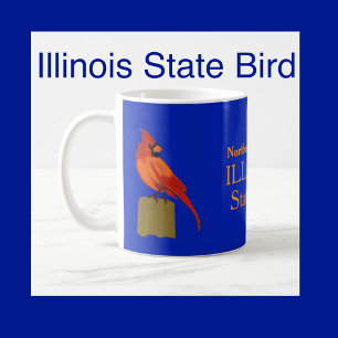 Illinois Staat Bird Kardinal Kaffeetasse