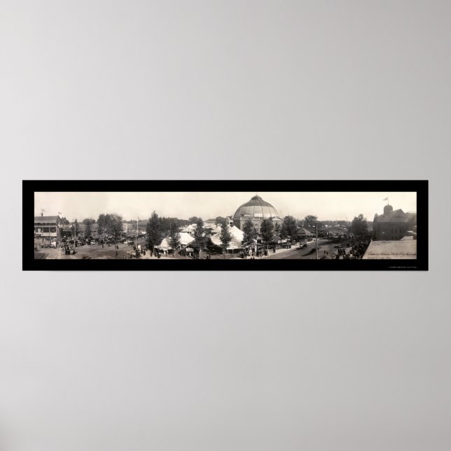 Illinois Staat Fair Foto 1909 Poster (Vorne)