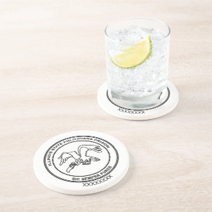 Illinois Staat Politische Gefangenschaft Getränkeuntersetzer