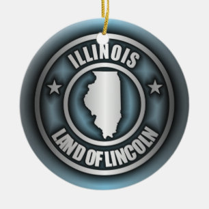 "Illinois-Stahl-" Verzierungen (b) Keramik Ornament
