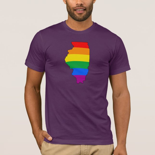 ILLINOIS-STOLZ - T-Shirt (Vorderseite)