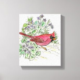 Illinois Stretched Canvas Print Leinwanddruck