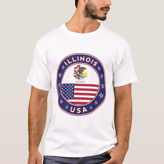 Illinois T-Shirt (Vorderseite)