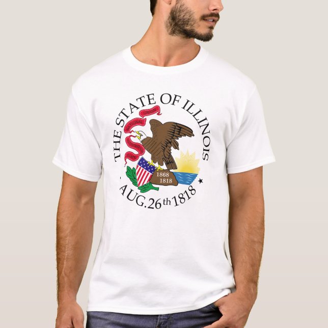 Illinois T-Shirt (Vorderseite)